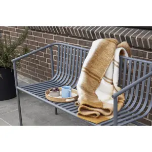 Tabletts rund Hubsch Interior Canvas (x2) image-2