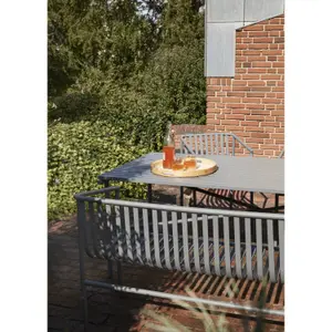 Tabletts rund Hubsch Interior Canvas (x2) image-4