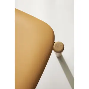 Καρέκλα τραπεζαρίας Hubsch Interior Oblique image-1