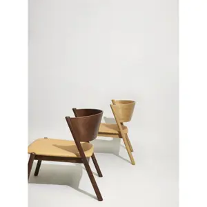 Καρέκλα Hubsch Interior Oblique Lounge image-6