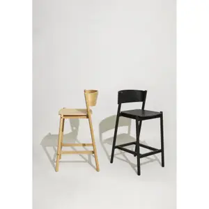 Bar stool Hubsch Interior Oblique image-5