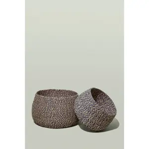 Storage basket Hubsch Interior Eyrie (x2) image-2