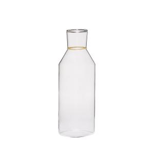662003-carafe-hubsch-interior-orbit-transparent-yellow-o-10x28-cm