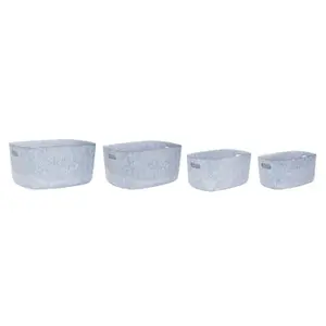 Opbevaringskurv Hubsch Interior Mellow (x4) image-0