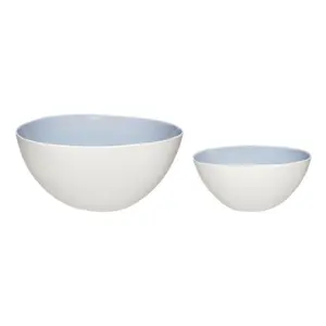 Bowls Hubsch Interior Gift (x2)