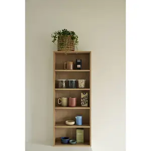 Storage basket Hubsch Interior Pine (x2) image-2