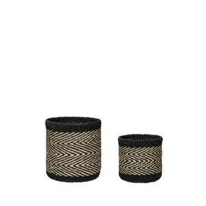 Storage basket Hubsch Interior Criss Cross (x2) image-0