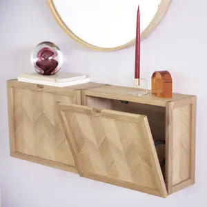 Botník Hubsch Interior Herringbone image-2