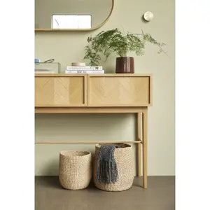 Κονσόλα με συρτάρια Hubsch Interior Herringbone image-6