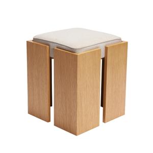Stool Hubsch Interior Forma image-2