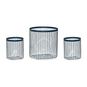 Storage basket Hubsch Interior WiredUp (x3) image-0