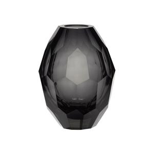 950505-vase-hubsch-interior-facet-grey-13x17-cm