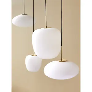 Lampe suspendue Hubsch Interior Muse Pendule Ellipse image-1