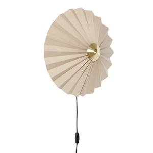 991310-wall-lamp-hubsch-interior-pliss-sand-brass-48x16-cm-e27
