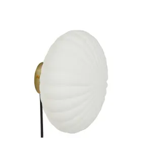 Wall lamp Hubsch Interior Kumu 25x15 cm|G9