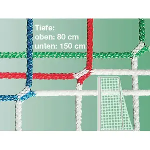Siatka do piłki nożnej z oczkami kwadratowymi Huck