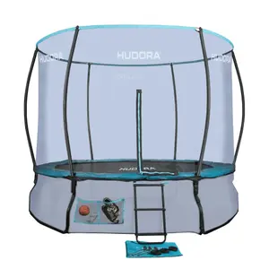Complete leisure trampoline Hudora Fantastic image-0