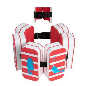 76235-child-swimming-floatation-belt-hudora-red-white-one-size