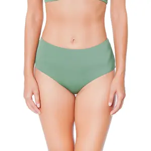 Cueca de fato de banho de cintura alta para mulheres Huit So Chic image-2