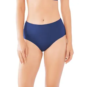 Cueca de fato de banho de cintura alta para mulheres Huit So Chic image-1