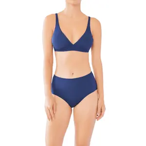 Cueca de fato de banho de cintura alta para mulheres Huit So Chic image-2