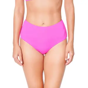 Cueca de fato de banho de cintura alta para mulheres Huit So Chic image-1