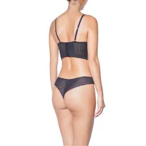 Calcinha fio dental feminina Huit Café image-2