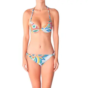 Fato de banho triangular feminino top Huit Mango Tango image-0