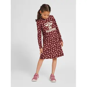Robe t-shirt manches longues fille Hummel Carolina image-4