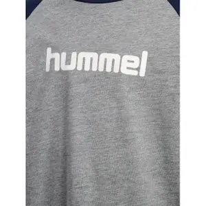 T-shirt de manga comprida para crianças Hummel Logo image-2