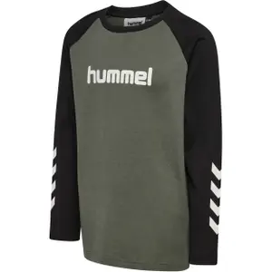 Camiseta de manga larga imprimida para niños Hummel image-0