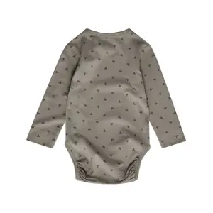 Body impresso de mangas longas para bebé Hummel BEE image-0