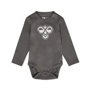 Body de manga comprida para bebé Hummel Logo image-0