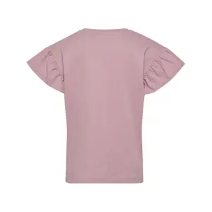 Camiseta con volantes para niña Hummel image-0