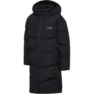 Children's long down jacket Hummel image-0