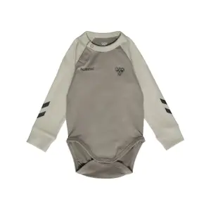 Body de manga comprida para bebé Hummel Triple Logo image-0