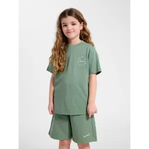 Children's organic cotton T-shirt Hummel image-1