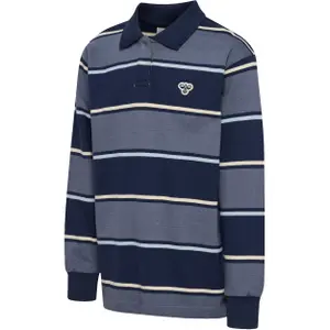 Polo de manga comprida para criança Hummel Loose image-1