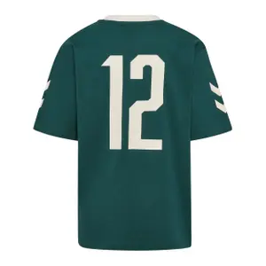 Camiseta de riscas largas criança Hummel image-1