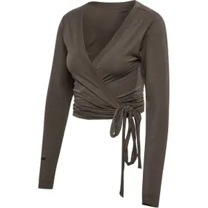 Wrap top women Hummel Soft image-2