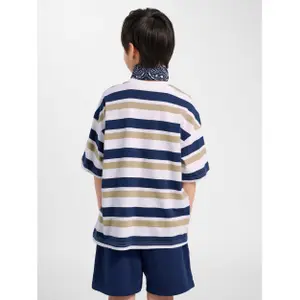 T-shirt de criança Hummel Silly Boxy Stripe image-4