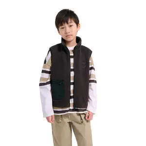 Kinder zonder mouwen rits fleece Hummel Martini image-3