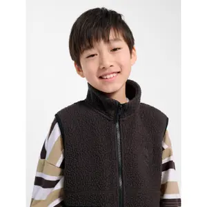 Kinder zonder mouwen rits fleece Hummel Martini image-6