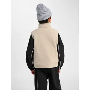 Kinder zonder mouwen rits fleece Hummel Martini image-3