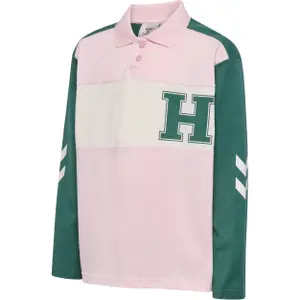 Langærmet poloshirt til baby Hummel Robin