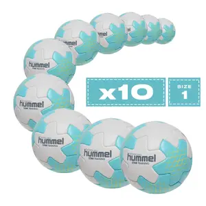 Pack of 10 Training Balls Hummel Star