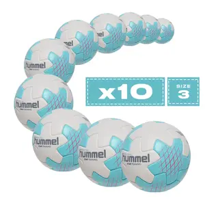Pack of 10 Training Balls Hummel Star image-1