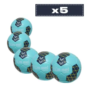 Juego de 5 balones de balonmano para niños Hummel Classic image-0