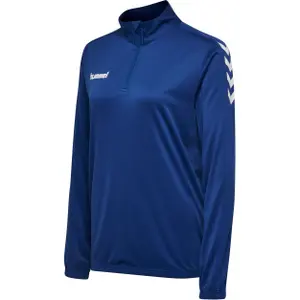 Sudadera de mujer Hummel hmlCORE Poly Half cremallera image-1