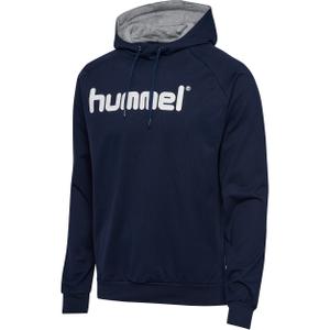 Sweatshirt med hætte Hummel Cotton Logo image-1